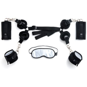 Fifty Shades of Grey - Bed Restraints Kit Black