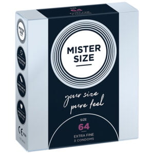 Mister Size - 64 mm Condoms 3 Pieces