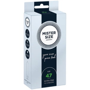 Mister Size - 47 mm Condoms 10 Pieces
