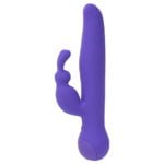Swan - Duo Rabbit Vibrator Purple