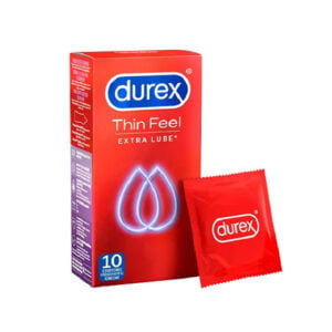 Durex - Condoms Thin Feel Extra Lube 10 st.