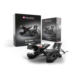 Mystim - Barry Bite Nipple Clamps - Black