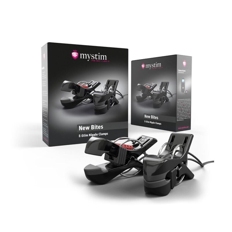 Mystim - Barry Bite Nipple Clamps - Black