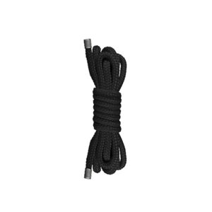 Black Japanese Mini Rope - 1.5 meters