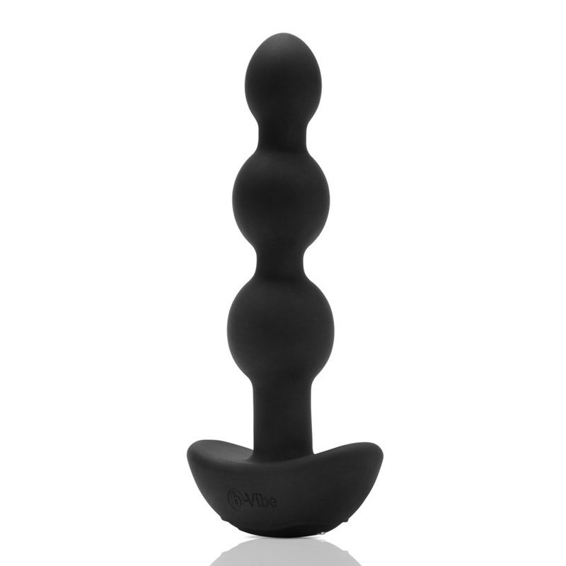 Triplet Anal Beads Black