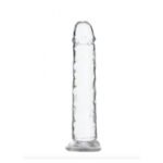 Crystal Addiction - Transparent Dildo - 18 cm