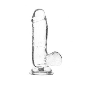 Crystal Addiction - Transparent Dildo - 15 cm