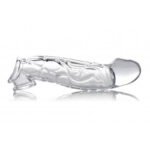 Clear Extender Curved Penis Sleeve