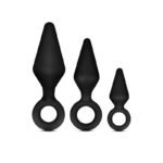 Anal Adventures Platinum - Silicone Anal Plug Set