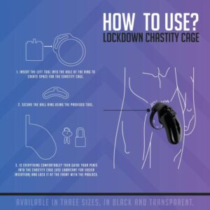 Lockdown Chastity Cage - Small