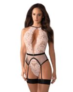 Lilines Garter Teddy - Pink