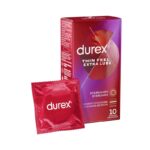 Durex Thin Feel Extra Lubricant - 10 pcs