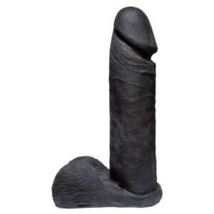 Doc Johnson - VacULock CodeBlack Ultraskyn Dildo - Black