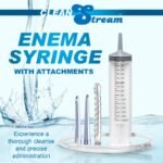 XR Brands - Enema Syringe with Attachments - 150 ml