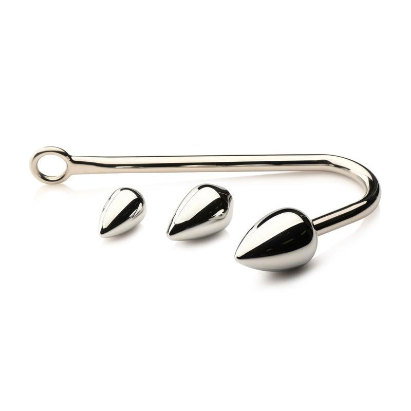 Anal Hook Trainer Set - Silver