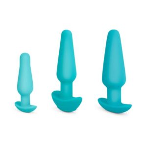 B-Vibe - Anal Training & Education Set Blue