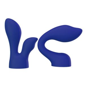 PalmPower - PalmSensual Wand Massager Attachments - Blue