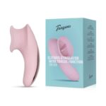 Clitoral Stimulator With Tongue - Pink