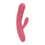 SVAKOM - Avery Thrusting Rabbit Vibrator - Strawberry Pink