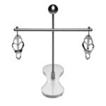 XR Brands - Tower of Pain Nipple Clamps - Silver