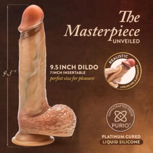Blush - Renaissance Raphael Sliding Foreskin Dildo - 24 cm