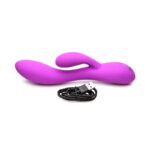 BANG! - Flexible Rabbit Vibrator Dual Stimulation - Purple