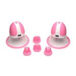 SIZE MATTERS - Rotating Nipple Suckers - 4 Attachments