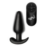 BANG! - Vibrating Butt Plug with Remote Control - Black