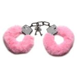 XR Brands - Cuffed in Fur Handcuffs - Pink