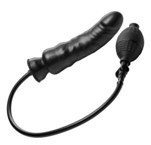 XR Brands - Renegade Inflatable Dildo - Black