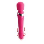 INMI - Ultra Thrust-Her Vibrating Silicone Wand - Pink