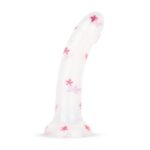 Dildo Collection Flower Power Dildo – Pink Glitter Design 15 cm