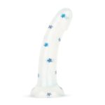 Dildo Collection Blossom Bliss Dildo – Blue Glitter Design 19 cm