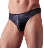 Men's G-string With Rhinestone Zip