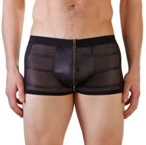 Translucent Pants With Powernet Inserts