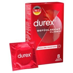 Durex - Thin Feel Classic Condoms - 8 Pieces
