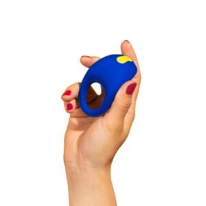 ROMP - Juke Vibrating Cock Ring - Blue