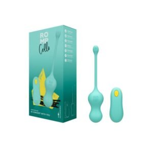 ROMP - Cello Vibrating Love Egg - Turquoise