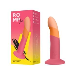 ROMP - Dizi Realistic Dildo - Coral Pink