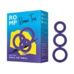 ROMP - Remix Trio Cock Rings - Violet