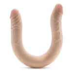 Dr Skin - Dr. Skin Plus 16.5â€ Posable Double Dong Beige