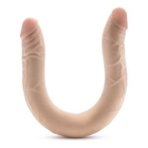 Dr Skin - Dr. Skin Plus 16.5â€ Posable Double Dong Beige