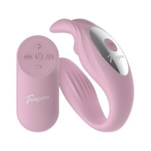 Teazers - Bunny Couple Vibrator with Remote - Pink