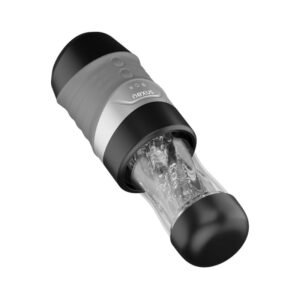 Nexus - Alpha Surge Masturbator with Rotation & Suction - Black