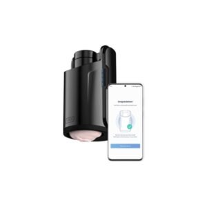 Kiiroo - Keon Combo Set Masturbator WiFi - Includes Feel Stroker - Black