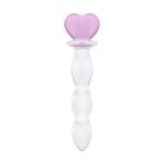 Gildo - No. 37 Glass Dildo Heart Shape - 18 cm