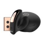 Rosy Gold - Wearable Vibrator with Luxury Charging Case - Black