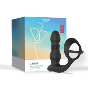 HoneyPlayBox - Cyrus Thrusting Prostate Vibrator - Black