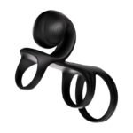 SVibe - Jovi Arc Couples Ring - Black