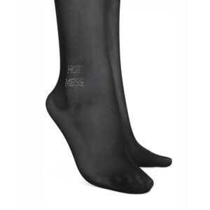 Obsessive - Norless Mess Crotchless Tights - Black
